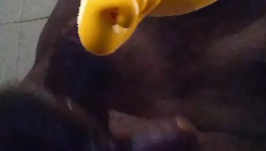 Jamaican dick jerking off