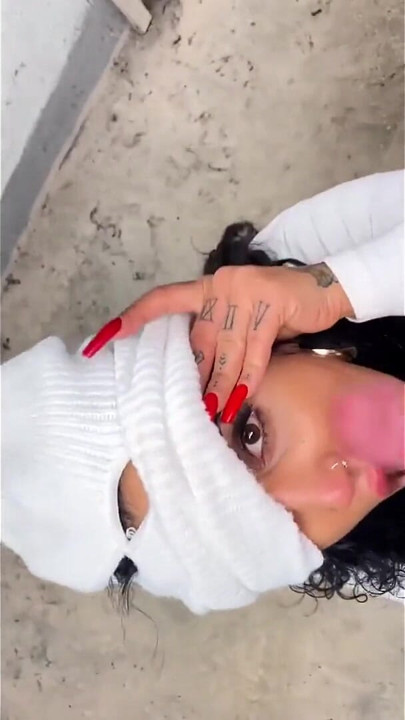 Masked MILF in Balaclava Worships and Drains Thick Cock