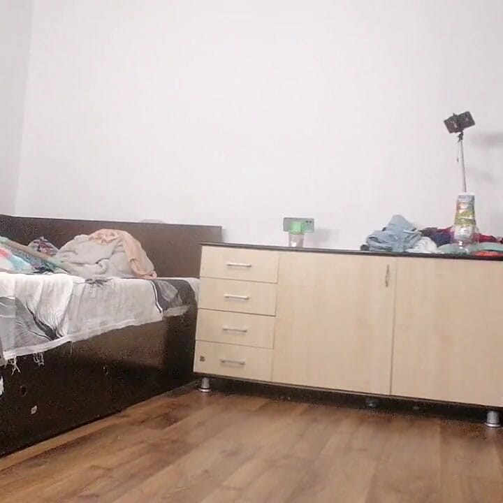 Sexy Wife Workout at Home Naked