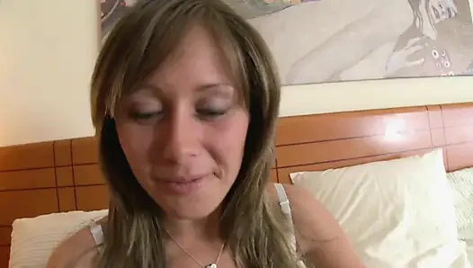 Teen gets fingered before gets hard fucked