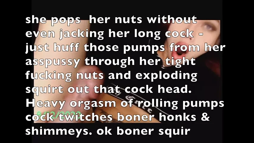 Long Mint Cock Squirt Huff & Fuff Cumpilation