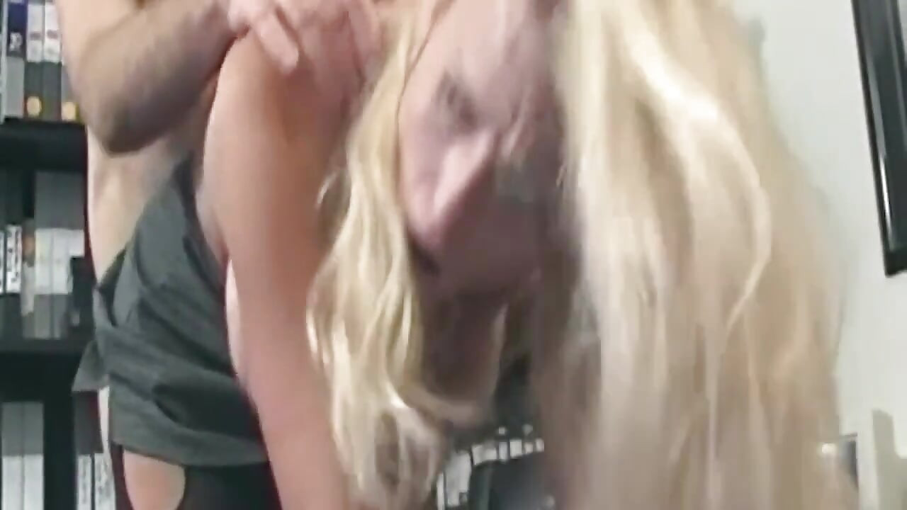 Blonde MILF Secretary Sucks Cock and Gets Fucked Hard