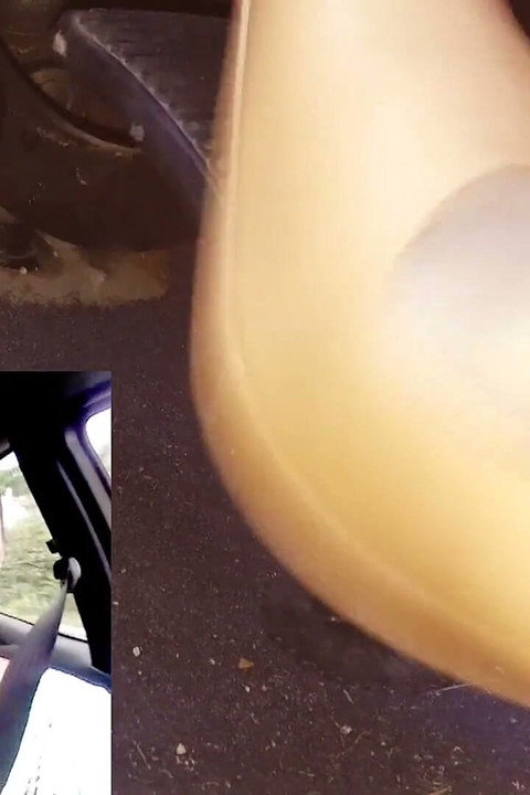 Brake Failure in Pointing Pumps and Nude Stockings