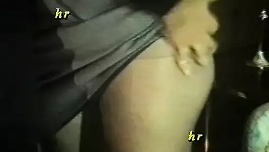 Immoral vintage still VHS video of homemade sex #10
