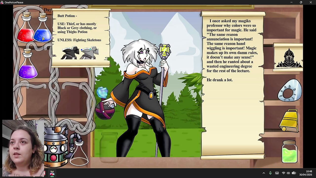 One Potion Please! (gameplay)