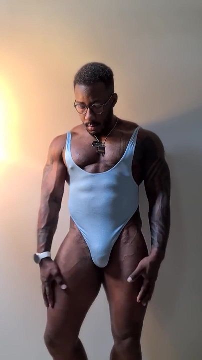 Just a Quick Pose in the Unitard It Feel Great