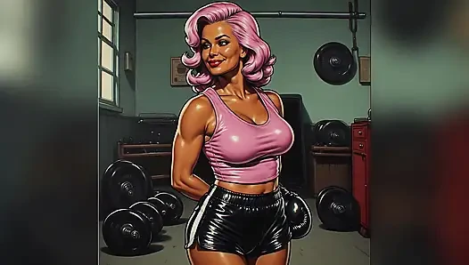 Non-nude Fit Babes Art