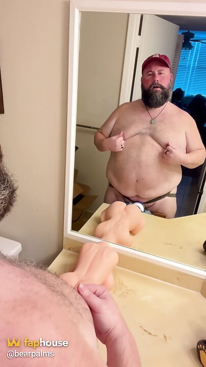 Eating My Load off a Toy Pussy