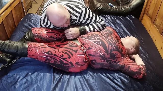 Part 2:- Domina Satana, Mistress Carrie does a Double Domme session