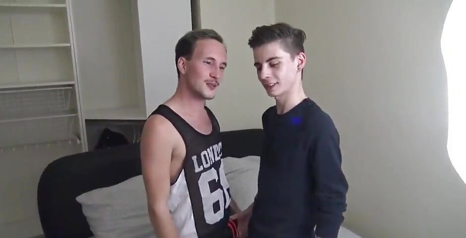 French Twink Jerome James Fucked Raw by Maxence Angel