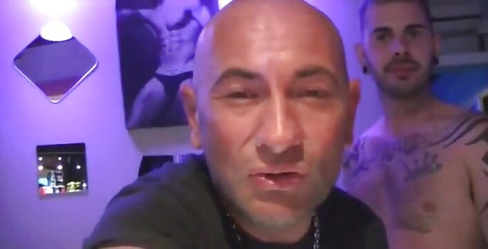 This Is Dimitri a Sexy French Bottom and I Propose Him to Be Fucked in Bar by The Pornstar Adat Traun