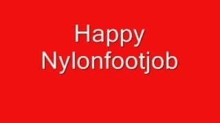 Nylonfootjob