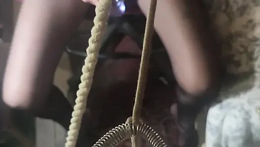 Goode Girl Unholy Crucifix Ballbusting Pt2