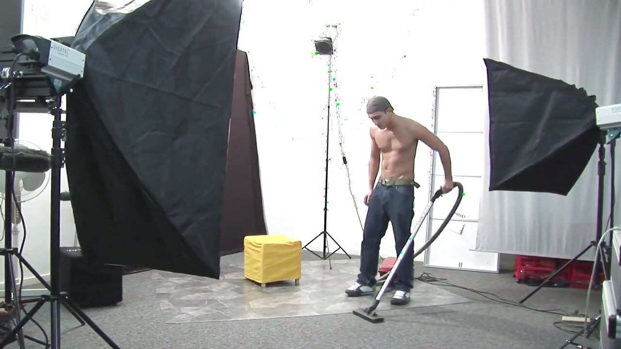 Exclusive video Bareback: Sexy muscle guys anally fuck in the spotlight