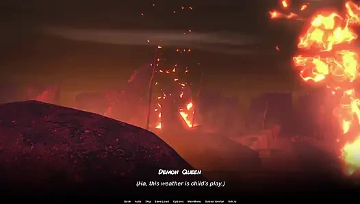 Twisted world - ficken mit einem vollbusigen blauen dämon