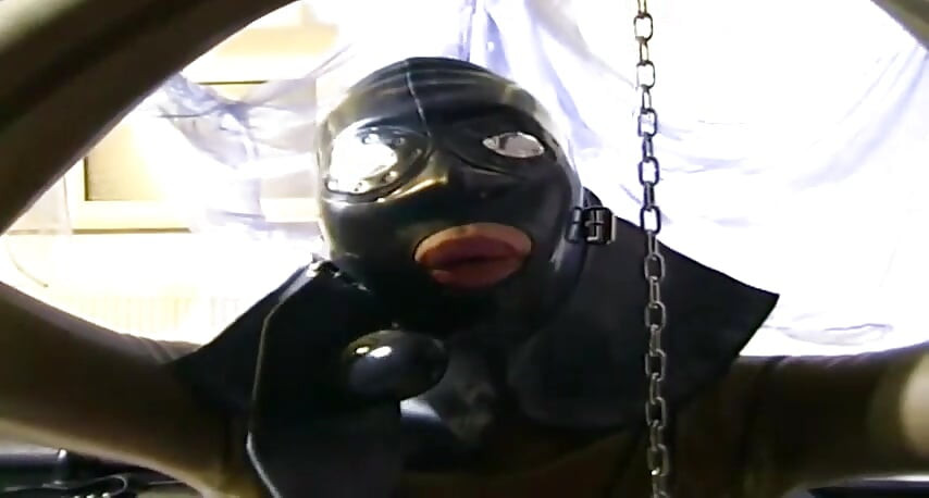 Bdsm action with masked chick