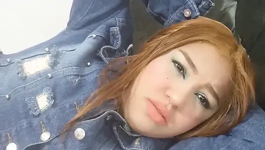 Cristi will einen hamburger und ich habe es für sie gekauft, aber sie zahlt mich mit einem guten schwanzlutschen