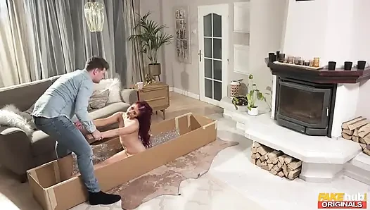 Fakehub Originals - Big Tit Redhead Atlanta Moreno Is the Worlds Best Sexbot