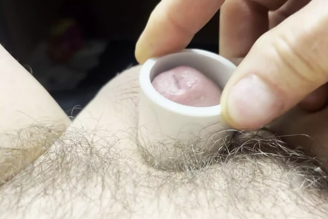 1 in pvc VS micro cock