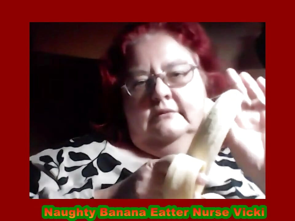Naughty Banana Eater Nurse Vicki
