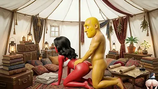 Serial buah: episode 2 - penyihir stroberi yang imut dan penyihir kentang berbagi ajaibnya