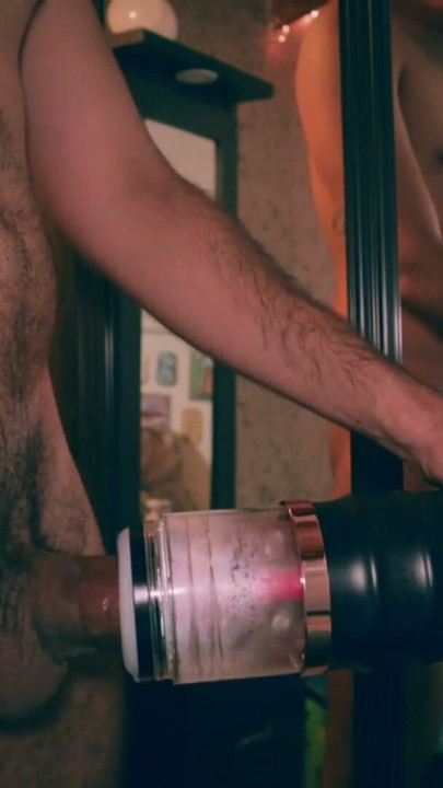 Big Uncut Cock Latino Camilo Brown Fucking Fleshlight Shooting A Big Load And Eating His Own Cum | Clip 1