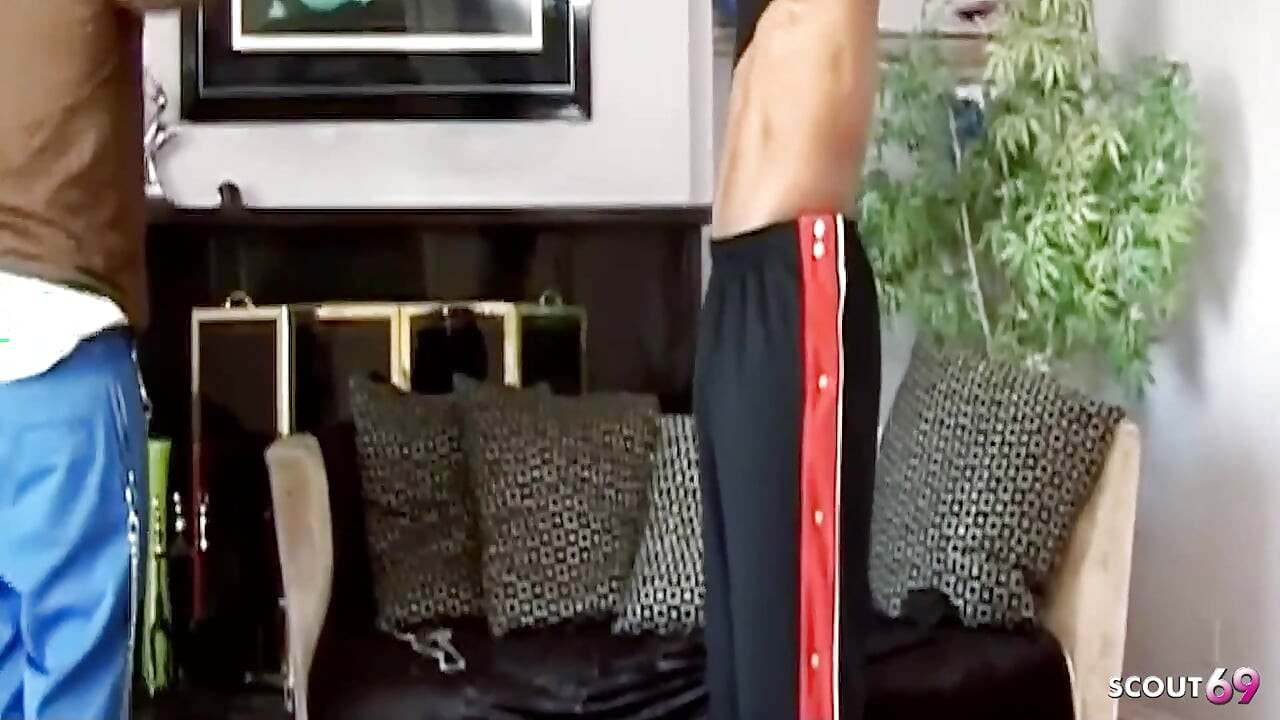 Ebony MILF with Big Natural Tits Betty Boo Seduced Into a Threesome by Neighbors and a Best Buddy