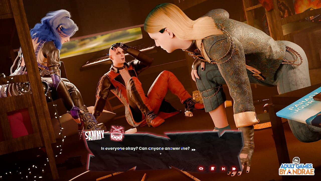 Sex, Sin & Rock'n'roll Gameplay Part 1 - Van Crash, Motel Stop & a Strange New Beginning