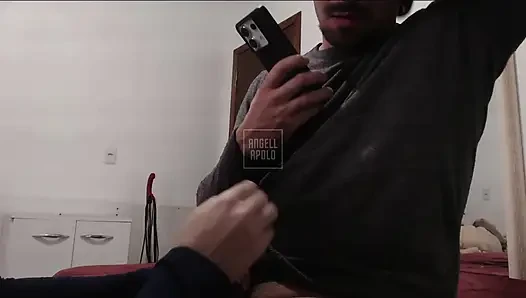 Slutty Wife Sucking Her Husband's Friend's Tasty Cock