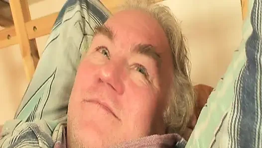 Grandma and grandpa invite a cute teen for a naughty threesome