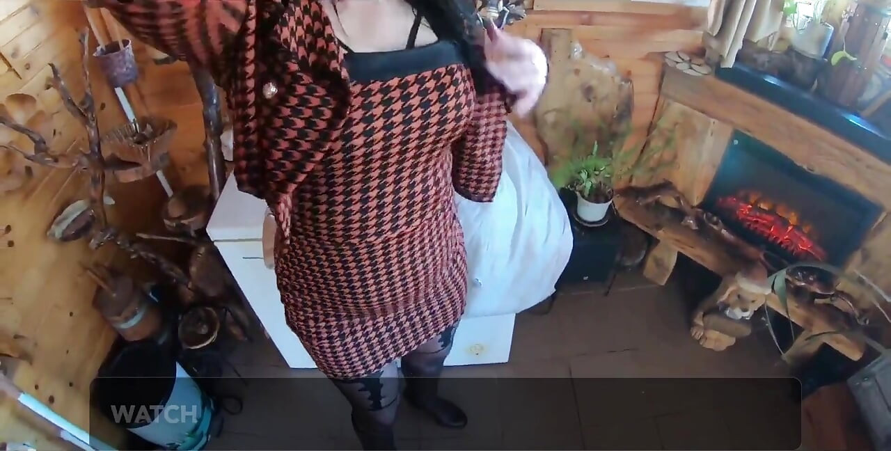 Milfycalla Fucked in Ripped Pantyhose & Downjacket by Her Boss Office Cheating Fetish