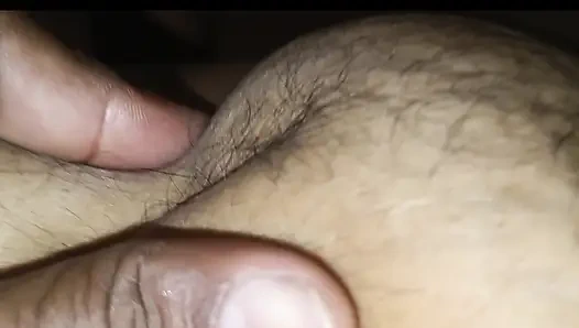 Cute breast squeeze and fuck with Housewife