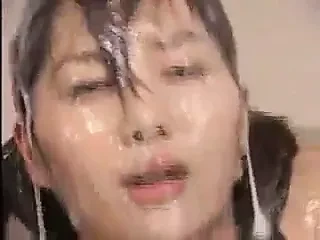 Bukkake Machine and a Hot Japanese !