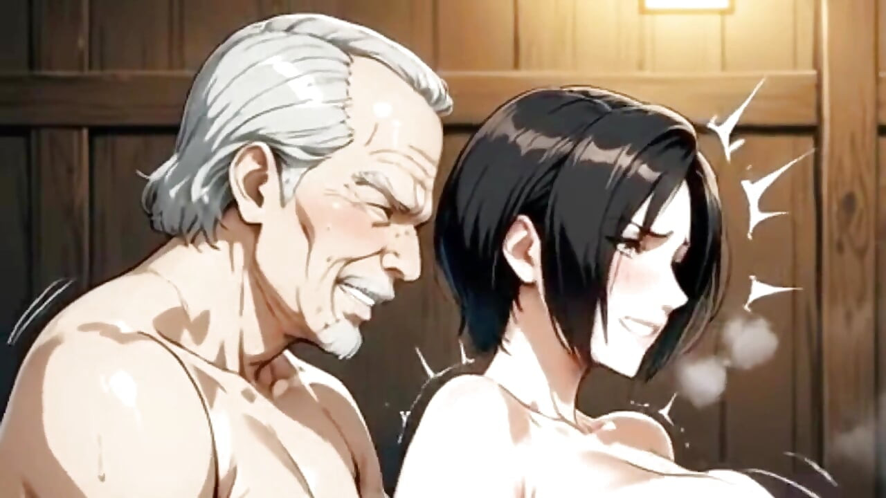 Valentina Babe Enjoys Visiting and Having Sex with Elderly Mobsters in Prison! Animation Hentai Waifu.