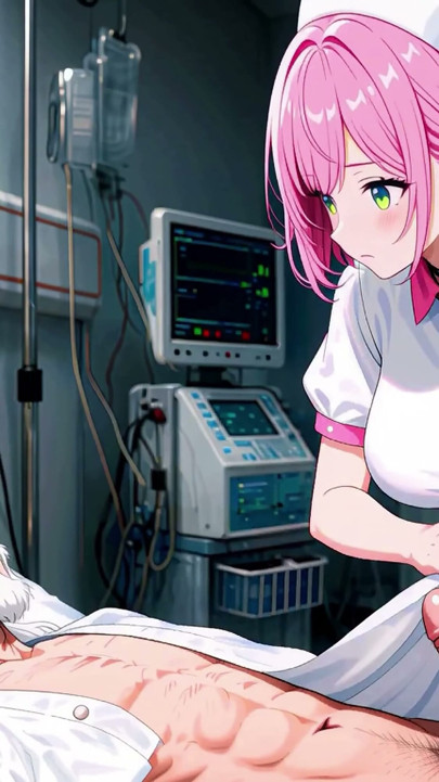 Beautiful nurse has the formula to get her buddies better faster- porn in spanish- AI porn | Clip 1