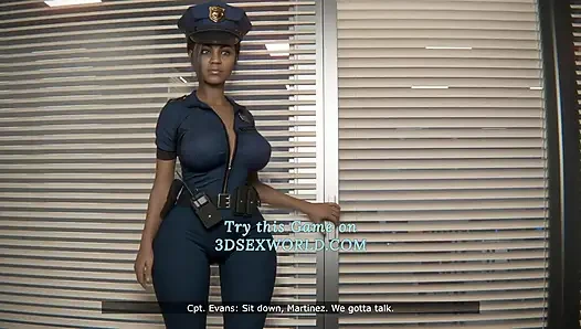 Büyük göğüslü memur orta yaşlı seksi kadın büyük zenci yarağı suçlusu tarafından sert sikiliyor (3 boyutlu gerçekçi seks oyunu)2026