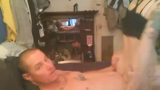 Tara Steele и Jake Tonto трах в горячей спальне 1