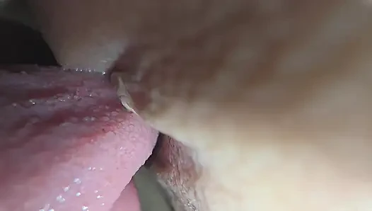 Extreme Close up Clit Licking Long Video to Cum Fast