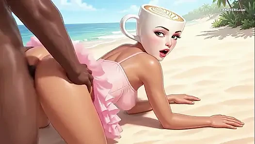 AI-Generated Ballerina Cappuccina Get Fucked Hardcore By a Big Cock