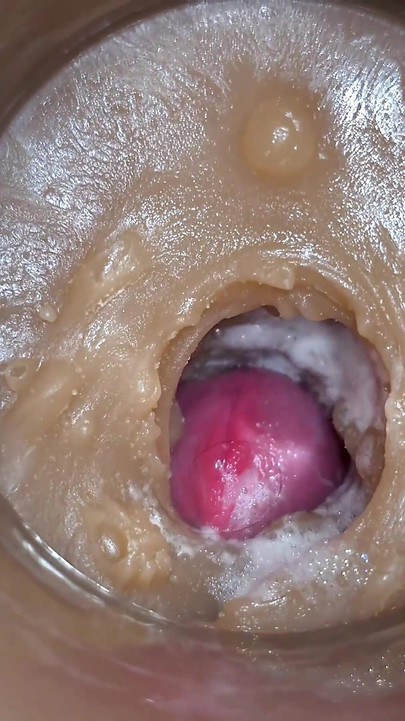 阴户从内部 - 我鸡巴上的这根头发特别刺激:)