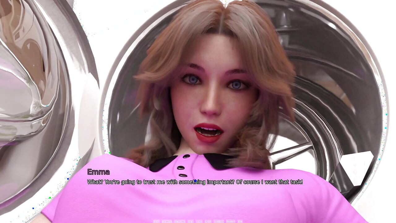 My Dorm 258 - Mark Fulfilling Stepsister Emma Fantasy Washing Machine Doggy