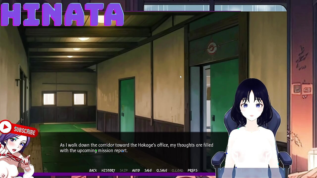 SHINBI SECRETS part 9. I spy on Tsunade in her HOKAGE office