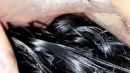 Desi South Indian Tamil wife husband dick licking ride doggy Indian style sex original home video