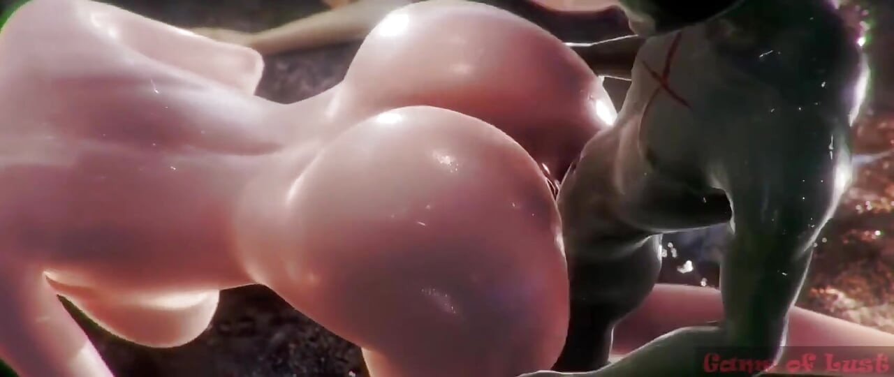 ゴブリンの繁殖洞窟でのゴールアニメーションの乱交パーティー
