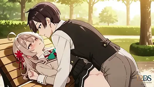 Masha x Masachika - Park Bench Secret Sex