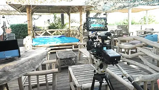 A French Girl Sucks at the Toilets