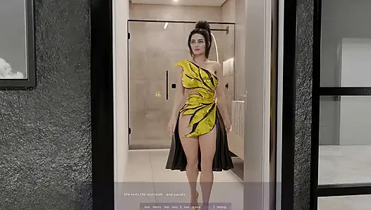 Ateşli Orta Yaşlı Seksi Sekreter Çirkin Bir Yaşlı Adamla Cinsel Ilişki Yaşıyor