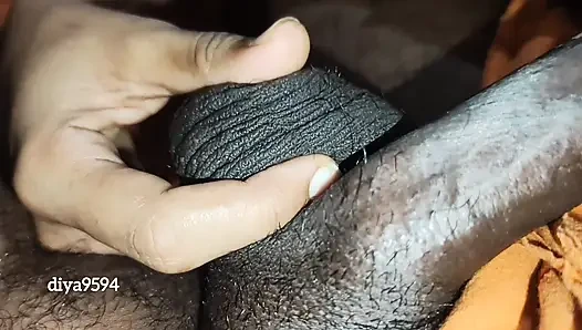 Mallu asian Desi Tamil girl eating dick