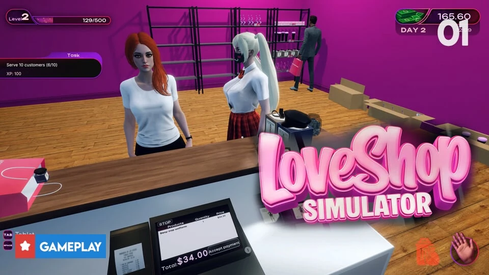 Love Shop Simulator Gameplay Part 1 – Starting My Own Shop Business