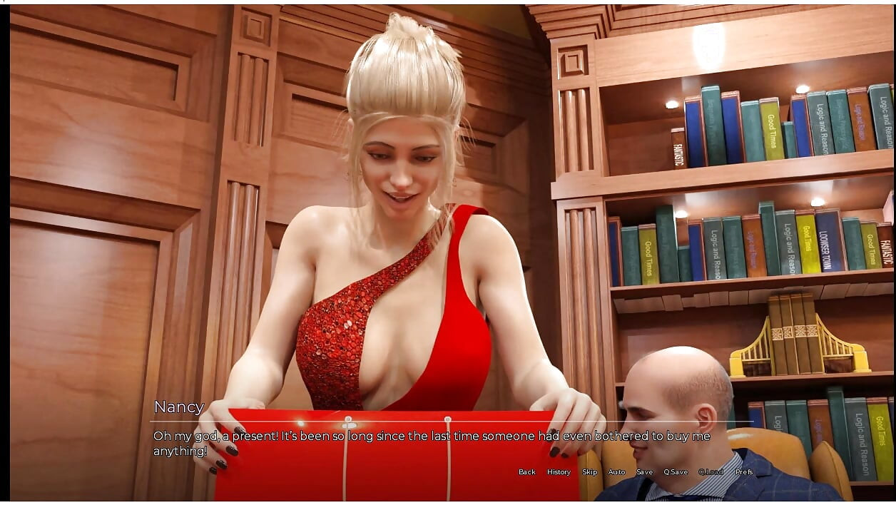 The Spellbook - Gameplay - Roleplay - Milf παίρνει πίπα κάτω από το τραπέζι στο αφεντικό της